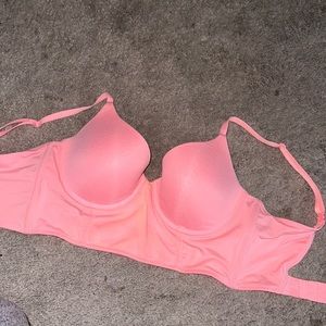 Victoria Secret low back uplift semi demi bra 32 D